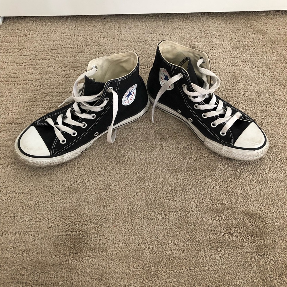 High Top Black Converse